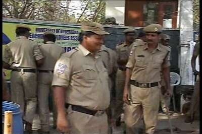 Police detain 25 students of Hyderabad Central University for ransacking VC office