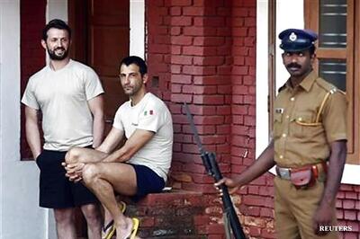 Kerala: Italians charged with murder