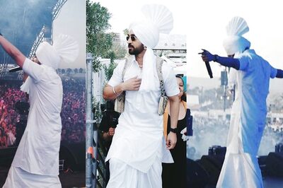 Diljit Dosanjh Steals The Show At Coachella Festival In All-White Tamba, Kurta And Turban
