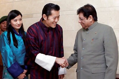 Ladies, Bhutan's handsome young king is in India!