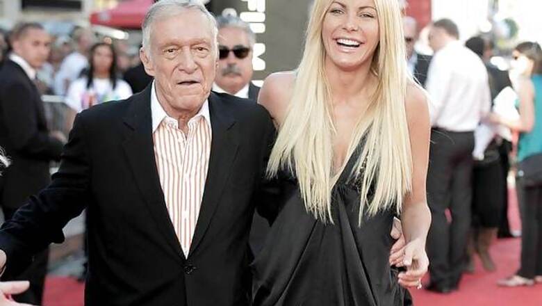 Crystal Harris married Hugh Hefner for security