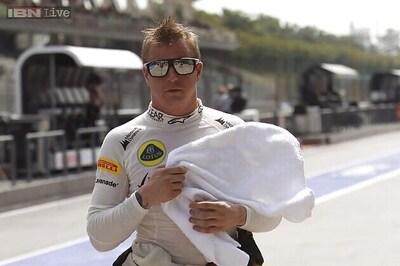 Raikkonen tests GP3 car at Barcelona circuit