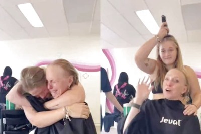 Watch: To Support Mother Diagnosed With Stage 4 Cancer, Daughter Shaves Head