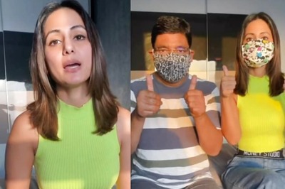 Hina Khan Teaches Her Fans How To Make Masks at Home, Watch Video