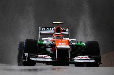 Force India secure 13 points from Belgian GP