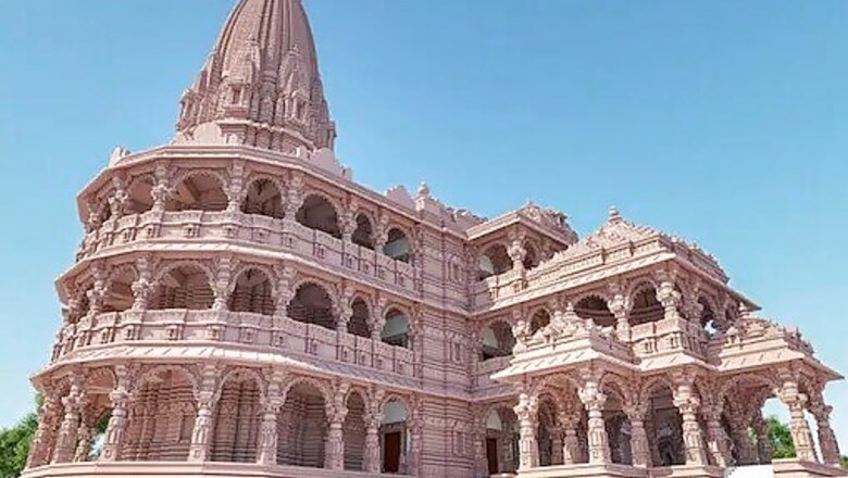 Pink Stones From Rajasthan Used In Ayodhya Ram Temple Construction