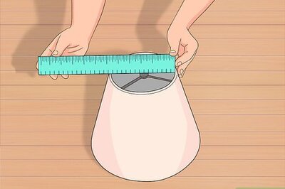 How to Fit a Lampshade