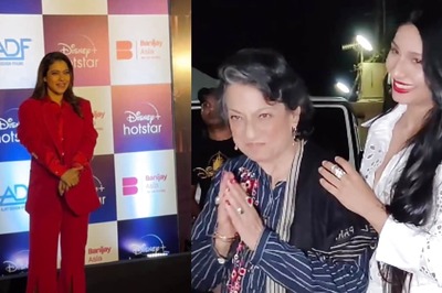 Trial Screening: Kajol Gives New Definition To Boardroom Fashion In Red Pant Suit