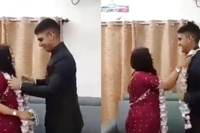 Watch: Andhra Pradesh Joint Collector Marries IPS Trainee In Her Office