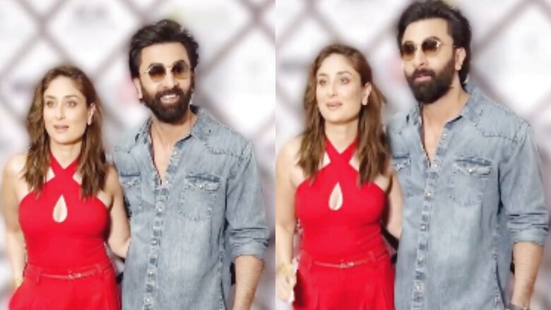 Kareena Kapoor Looks Smoking Hot in Red As She Poses With Ranbir Kapoor; Fans Call Them 'Fav Duo'