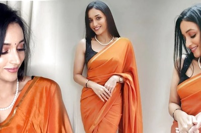 Srinidhi Shetty's Photo in Saffron Saree Reignites Besharam Rang Controversy