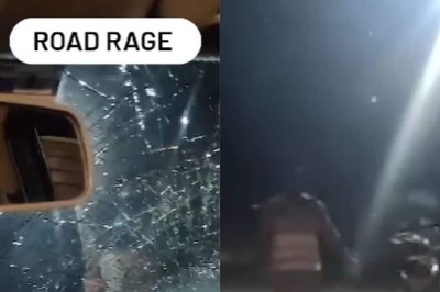 Bengaluru Road Rage: Scooty Rider Damages Glass, Bumper of a Car in Viral Video