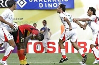 Draw with Iran eliminates Angola