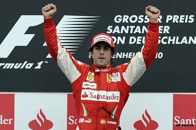 Alonso clinches German Grand Prix