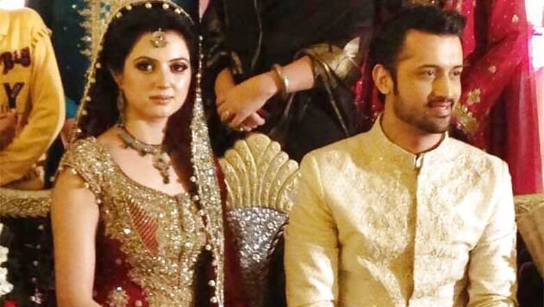 Snapshot: Sorry girls, Atif Aslam is now a married man!