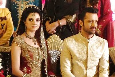 Snapshot: Sorry girls, Atif Aslam is now a married man!
