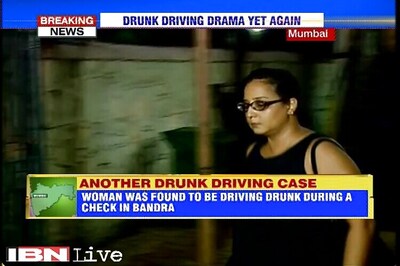Mumbai police break car windows to nab woman trying to escape alcohol test