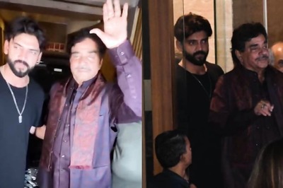 Shatrughan Sinha Hugs Sonakshi Sinha's Husband-to-be Zaheer Iqbal, SHUTS DOWN Rift Rumours | Watch