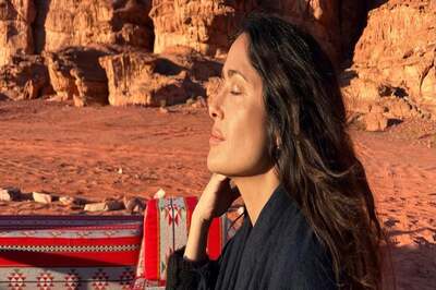 Inside Salma Hayek's Jordan Vacation with Husband Francois-Henri Pinault