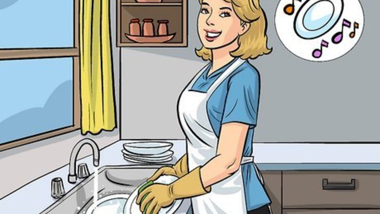 How to Have Fun While Washing Dishes