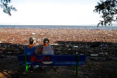 Greece: Emergency services clear debris after deadly storm