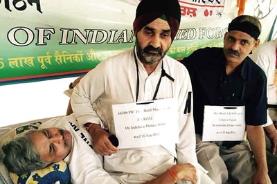 OROP protest: Another Army veteran on fast-unto-death takes ill, rushed to Army hospital