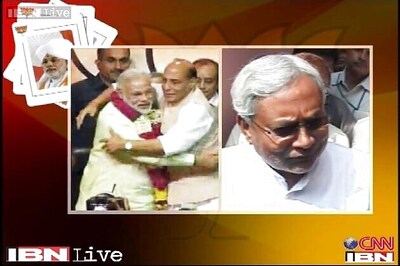 BJP aims to divide communities, says Nitish on Modi's anointment