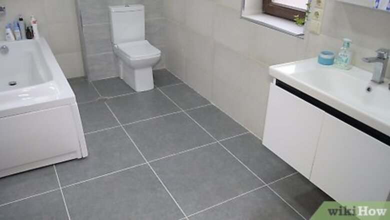 How to Wash Your Bathroom Floor