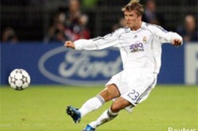 Injured Beckham will cost £100 mn