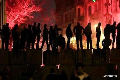 Egypt police, protesters clash after soccer riot