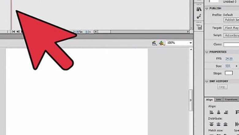 How to Create a Shape Tween in Flash