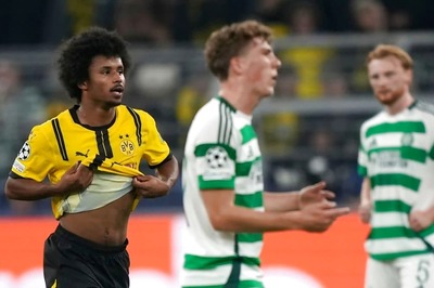 UEFA Champions League: Karim Adeyemi Nets Hat-trick as Borussia Dortmund Crush Celtic 7-1