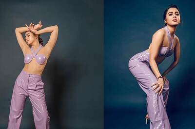 Tejasswi Prakash's Leather Co-Ord Set Is Perfect For Your Next Outing With Friends