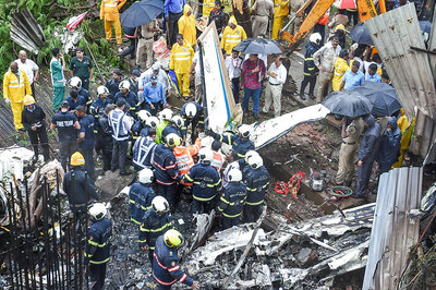 Five Dead After Chartered Aircraft Crashes in Mumbai's Ghatkopar