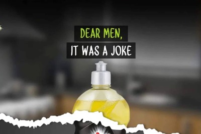 After Backlash, Vim Claims Dishwashing Liquid For Men Was a 'Joke'