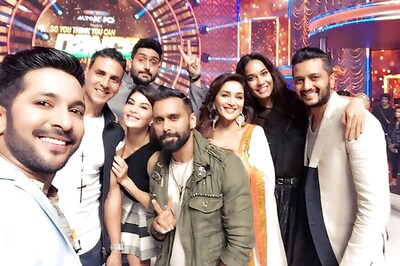 Lisa Haydon's Fan Girl Moment With Madhuri Dixit