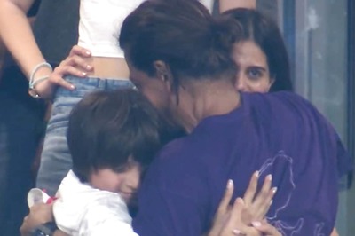 Suhana Khan Hugs Dad Shah Rukh Khan, Has TEARS Of Joy As KKR Lifts IPL 2024 Trophy | Watch