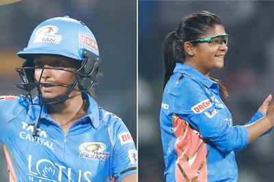 WPL 2023: Harmanpreet Kaur, Saika Ishaque Star as Mumbai Indians Thrash Gujarat Giants in Opening Match