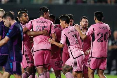 Lionel Messi's Goal Helps Inter Miami Play 1-1 Draw Against Charlotte FC