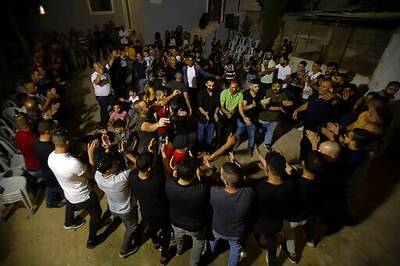 For Arab Newlyweds, The Party Goes On Until Police Bust In