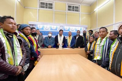All India Trinamool Congress MDC Stevie M Marak Joins National People's Party in Meghalaya
