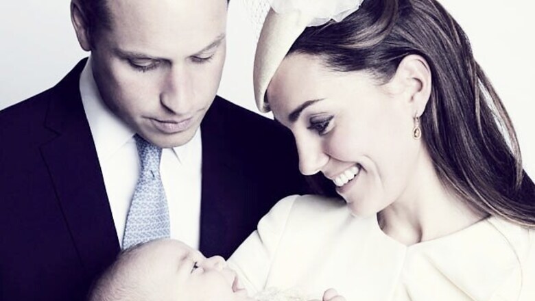 Perfect! Kate and William release the family's first official photo