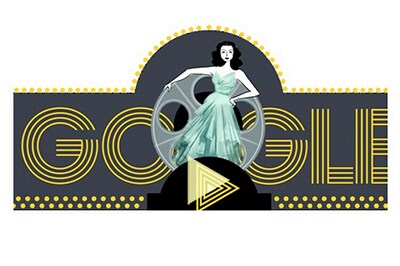 Google's musical doodle celebrates Hollywood actress-turned-inventor Hedy Lamarr's 101st birthday