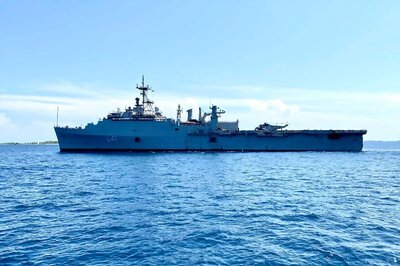 INS Jalashwa With Over 580 Indian Evacuees from Maldives Arrive in Kochi Under Vande Bharat Mission