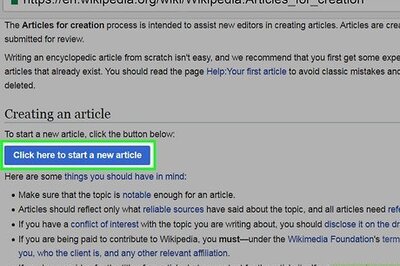 Simple Ways to Write a Wikipedia Article