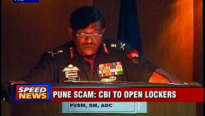 Pune land scam: CBI to open lockers of ex-armymen