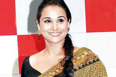 You will see me in a saree in Cannes: Vidya Balan
