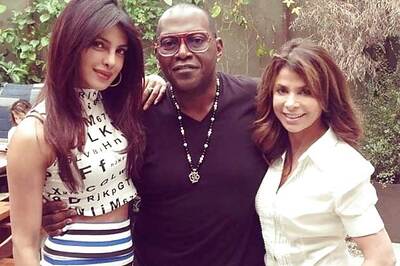 Priyanka Chopra promotes 'Exotic'; meets Randy Jackson, Paula Abdul