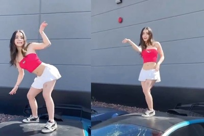 Watch: Woman Damages Lamborghini’s Windshield Dancing On Its Roof