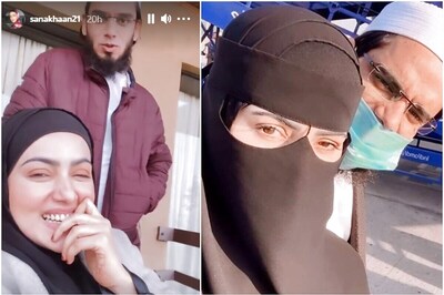 In Pics: Newlywed Sana Khan Vacations in Srinagar with Hubby